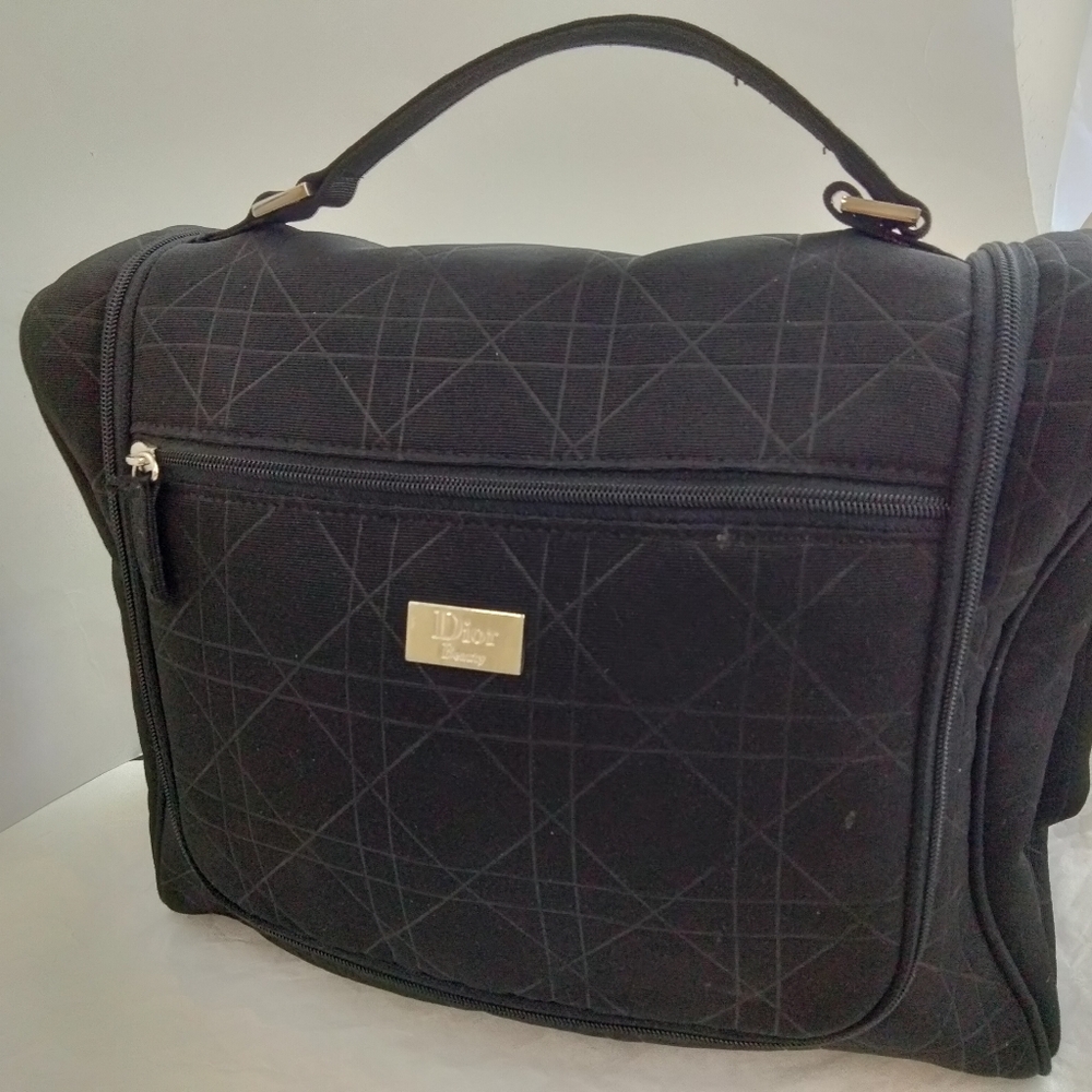Dior Black Cosmetic Bag
